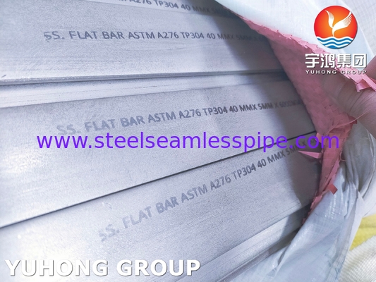 ASTM A276 TP304 الفولاذ المقاوم للصدأ الحديد المسطح والحديد الزاوي