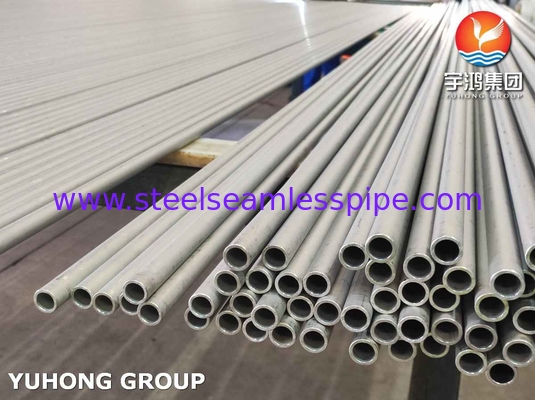 أنبوب مبادل الحرارة من الفولاذ المقاوم للصدأ ASME SA213 TP316L 100% ET و HT التطبيقات البتروكيماوية