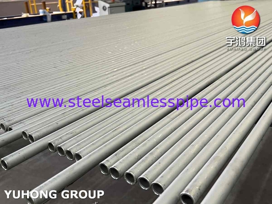 أنبوب مبادل الحرارة من الفولاذ المقاوم للصدأ ASME SA213 TP316L 100% ET و HT التطبيقات البتروكيماوية