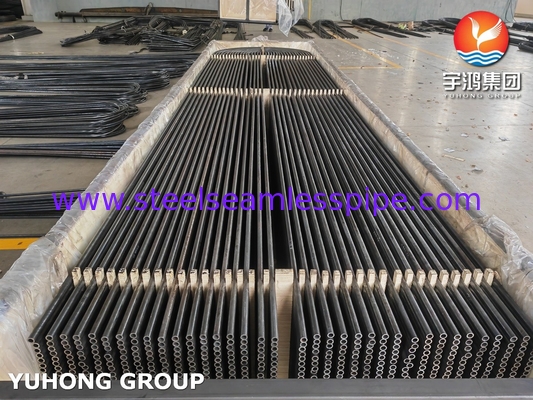ASME SA179 أنابيب الغلاية غير المسامة من الفولاذ الكربوني U و Irregularly Bend