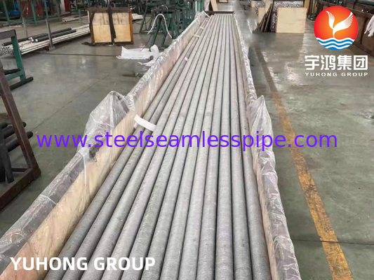 ASME SA249 TP304 AL الأنابيب المكشوفة ذات الأجنحة من النوع T لتبادل الحرارة في الفرن الجاف