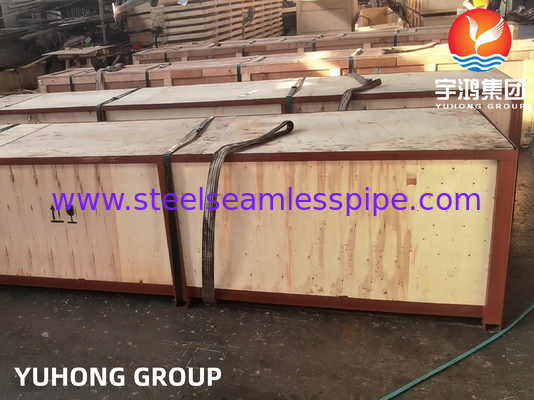 شكل U ، ASTM A179 أنبوب بلا خيوط من الفولاذ الكربوني ، لمرجل مبادل الحرارة