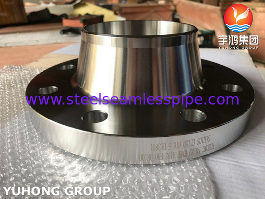 ASTM A182 F60 الفولاذ المزدوج المزدوج للشريحة الحلزونية الرقبة الرفيعة / WNRF