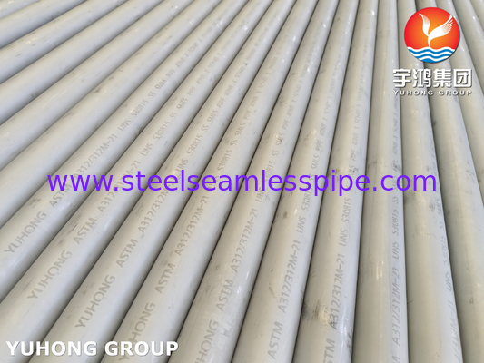 ASTM A312 253MA / UNS S30815 أنابيب بلا خيوط من الفولاذ المقاوم للصدأ