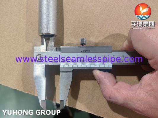 ASME B36.10 أنبوب الحلمة ASTM A790 UNS S31803 حلمة الفولاذ المزدوج الخيط