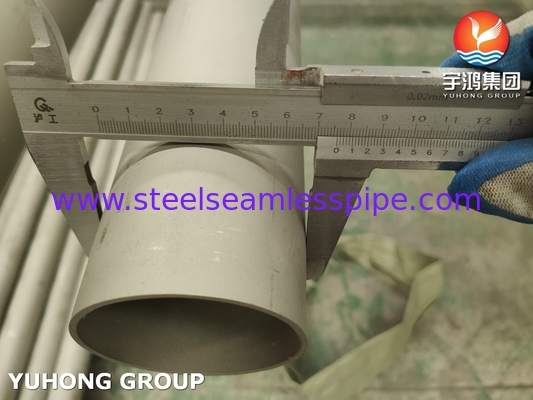DIN EN 10216-5 1.4404 UNS S31603 316L الأنبوب الهيدروليكي الفولاذ المقاوم للصدأ