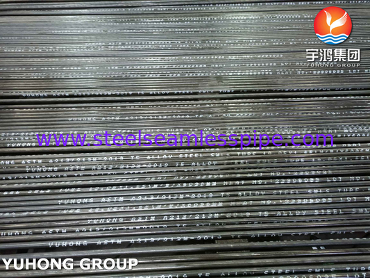 ASTM A213/ASME SA213 GR.T5 الأنبوب السلس من الفولاذ السليمي لتطبيق المبادلات الحرارية والغلاد