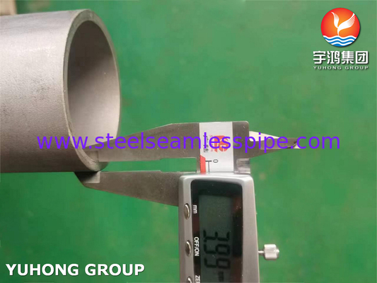 ASTM A213/ASME SA 213 TP347/TP347H أنبوب بلا مسام من الفولاذ المقاوم للصدأ في غلاية المبادل الحراري