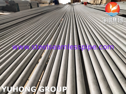 ASME SA789 S32205 19.05x2.11x6100MM الصلب المزدوج أنبوب غير منسجم مبادلة الحرارة المبرد الهواء مكثف تبخر