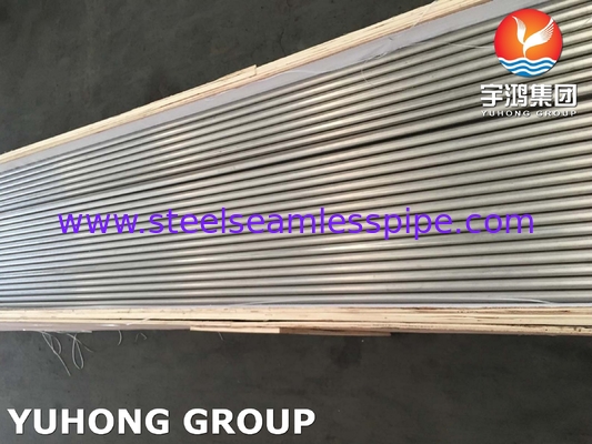 أنابيب التيتانيوم ASME SB338 GR2 | تطبيق مسخن المحلول الملحي عالي النقاء