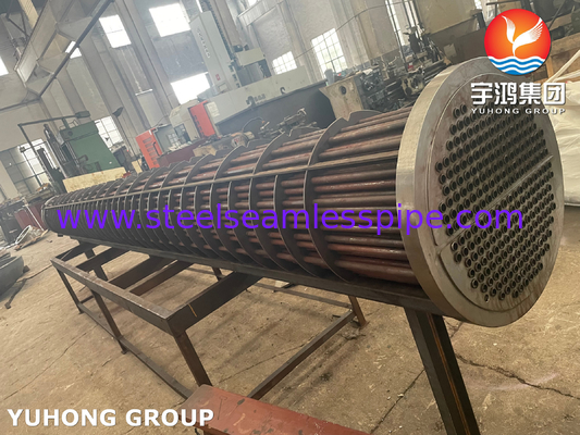 مجموعة الأنابيب من سبيكة النحاس ASTM B111 C68700 لمبادل الحرارة