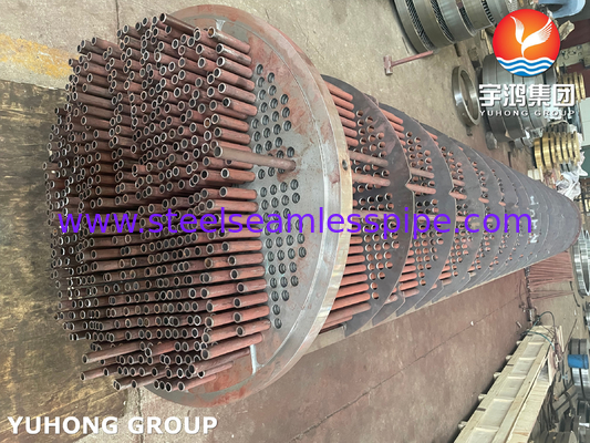 مجموعة الأنابيب من سبيكة النحاس ASTM B111 C68700 لمبادل الحرارة