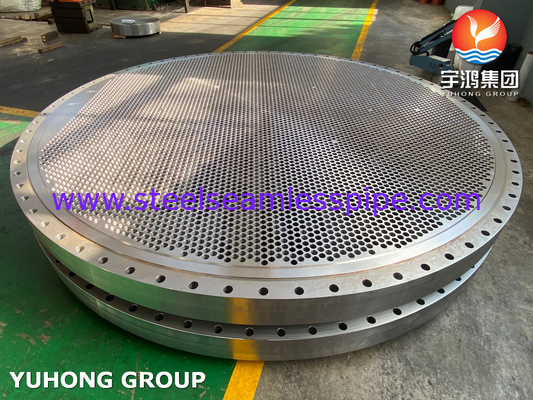 الصلب المقاوم للصدأ ASTM A182 F304L/F316L أجهزة غزل الأوراق الأنبوبية لمبادل الحرارة