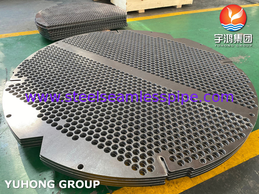 الصلب المقاوم للصدأ ASTM A182 F304L/F316L أجهزة غزل الأوراق الأنبوبية لمبادل الحرارة