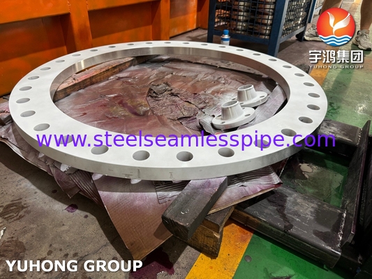 ASTM A240 F904L فلنج الفولاذ المقاوم للصدأ السوبر الأوستنيتي مع مقاومة جيدة للتآكل