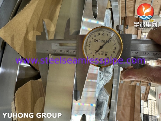 ASTM A240 F904L AWWA C207 الجدول 2 فئة D حلقة الفولاذ الحلقية للنظام المائي
