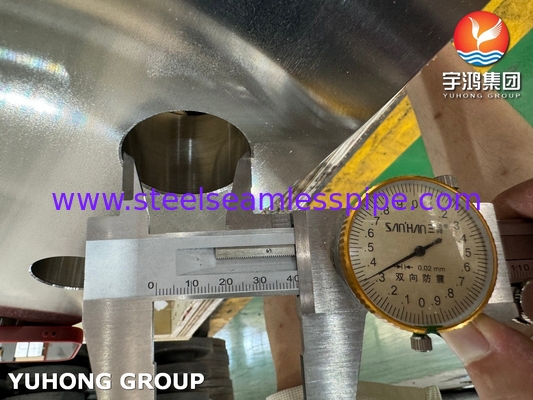 ASTM A240 F904L AWWA C207 الجدول 2 فئة D حلقة الفولاذ الحلقية للنظام المائي