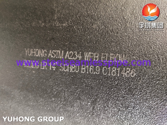 أدوات الحجم الكبير ASTM A234 WPB LR 45 درجة الكوع B16.9