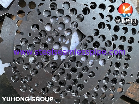 عازل المبادل الحراري، لوحة الدعم، ASME SA516 GR.70، NACE MR- 0175 ، MR-0103