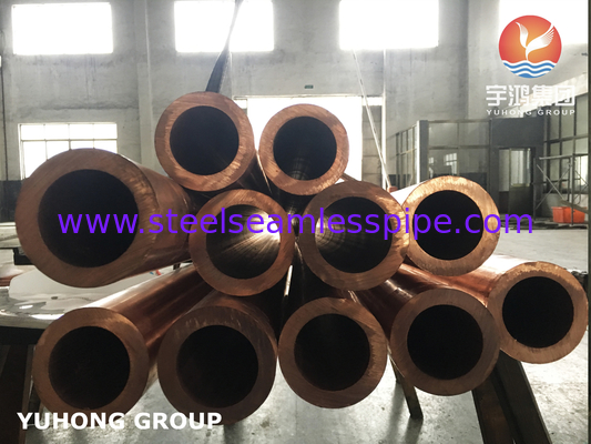 C12200 أنبوب غير سلس للماء من سبيكة النحاس الأحمر ASTM B88 للخدمة المائية