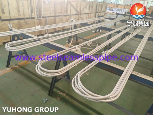 أنبوب بلا خيوط من الفولاذ المقاوم للصدأ ASME SA213 TP304 1.4301 19.05 X 1.65 X الطول لمبادل الحرارة