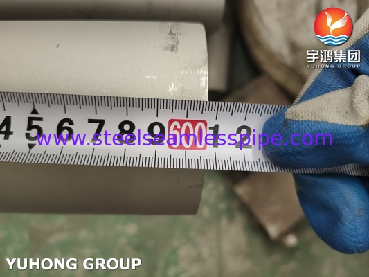 أنابيب بلا خيوط من الفولاذ المقاوم للصدأ EN 10216-5 D2/T1 1.4404 TP316L للنفط والغاز