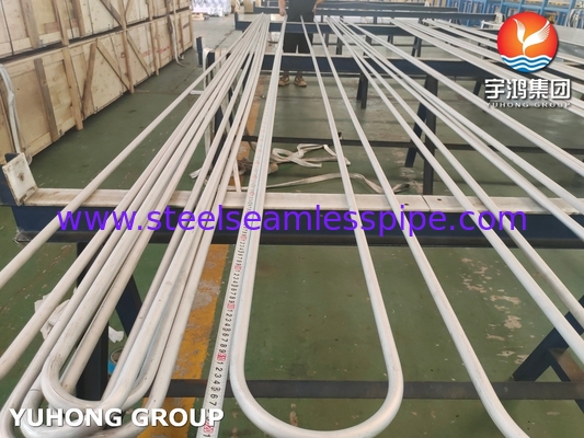 ASTM A213 TP304 الأنبوب الخالي من اللحام من الفولاذ المقاوم للصدأ المبادل الحراري أوبند الأنبوب