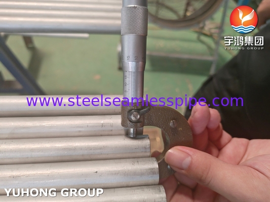 أنبوب سوبر دوبلكس 2507 ، ASME SA789 UNS S32750 أنبوب فولاذي مزدوج بدون خيط