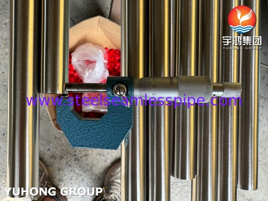 أنابيب خالية من الغرز من الفولاذ المقاوم للصدأ ASTM A269 TP304L