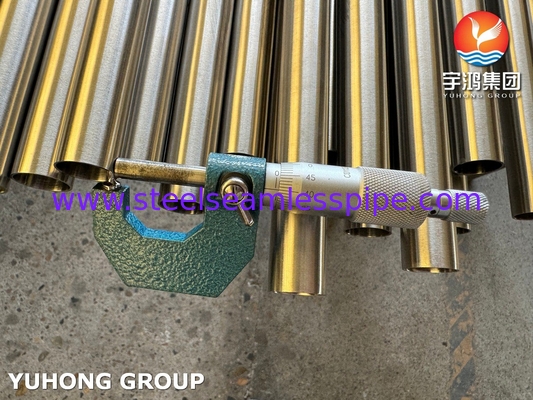 أنابيب خالية من الغرز من الفولاذ المقاوم للصدأ ASTM A269 TP304L