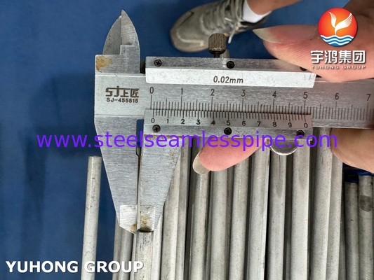 ASTM A269 TP316L أنابيب خالية من الفولاذ المقاوم للصدأ
