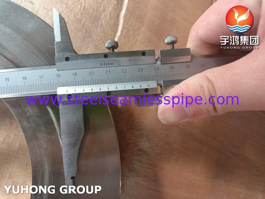 ASTM A182 F60 / UNS S32205 الصلب المزدوج الزحف على الشريط سبيكة 2205 SORF الشريط