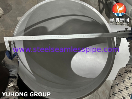 ASTM A403 WP304/304L أدوات التوصيل في الحديد من الفولاذ المقاوم للصدأ 24 &quot;90 درجة SR الكوع