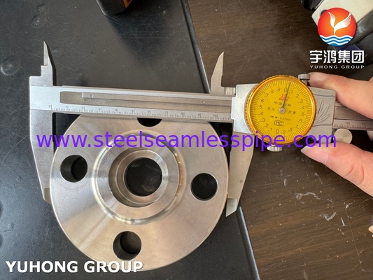 ASTM A182 F316L فولاذ المقاوم للصدأ الصندوق المطاطي B16.5 SWRF فلانج