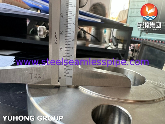 ASTM A182 F316L فولاذ المقاوم للصدأ الصندوق المطاطي B16.5 SWRF فلانج