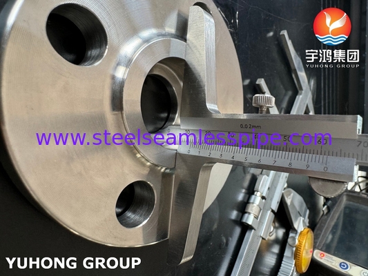 ASTM A182 F316L فولاذ المقاوم للصدأ الصندوق المطاطي B16.5 SWRF فلانج