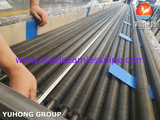ASTM A179 أنبوب الألومنيوم بدون خيوط Al1060 Fin المدمج نوع G مجفف البذور