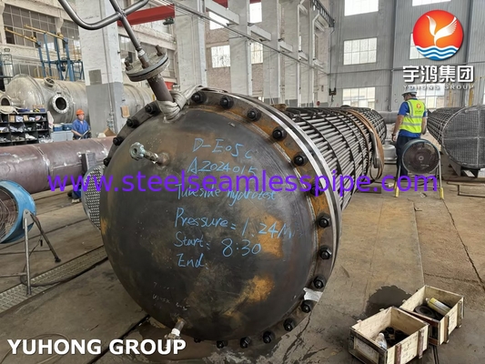 حزمة أنابيب ASME U Stamp لمتبادل الحرارة الباردة بالهواء ونظام نقل الحرارة ونظام الاسترداد ومشاريع تكرير النفط
