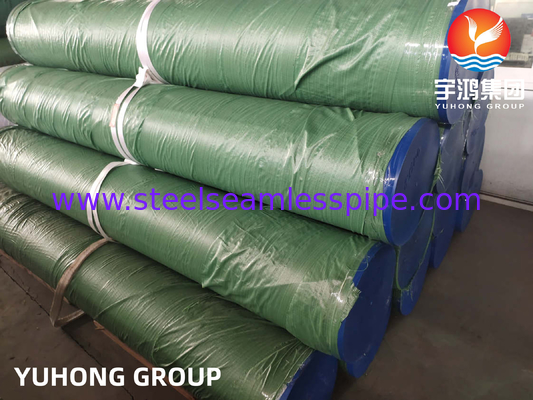 ASTM A358 Gr.1 TP316L أنابيب مصفحة من الفولاذ المقاوم للصدأ لمصانع معالجة المياه