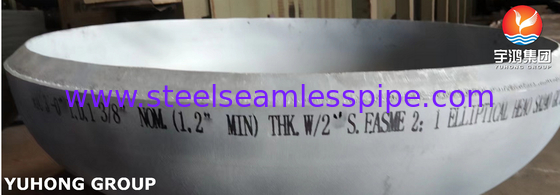ASTM SA240 SS321 رأس بيضاوي ونهاية صحن لوحة الضغط