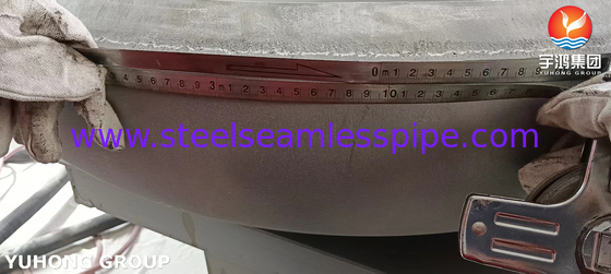 ASTM SA240 SS321 رأس بيضاوي ونهاية صحن لوحة الضغط