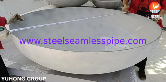 ASTM SA240 SS321 رأس بيضاوي ونهاية صحن لوحة الضغط
