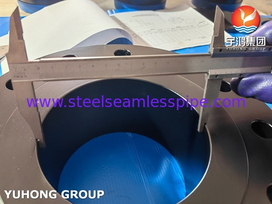 ASTM A182 Gr F9 سبيكة الفولاذ اللاصق الحديدية طوق الرقبة ASME B16.5 طوق WNRF المجوهر