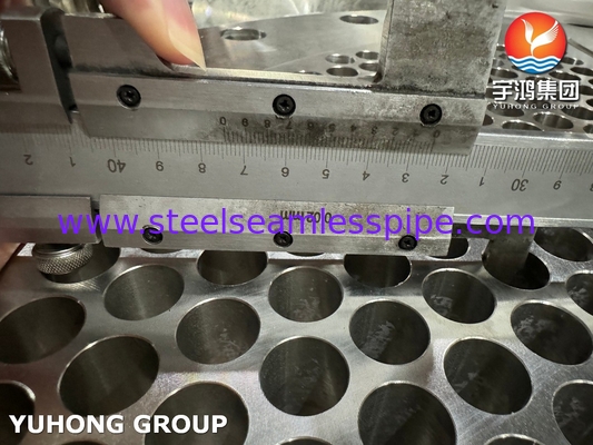 ASTM A403 WPS304L-S صفيحة أنابيب الفولاذ المقاوم للصدأ لمبادل الحرارة