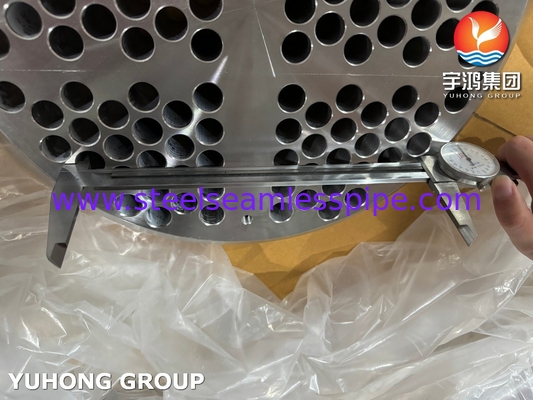 ASTM A403 WPS304L-S صفيحة أنابيب الفولاذ المقاوم للصدأ لمبادل الحرارة