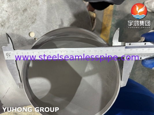 ASTM B366 UNS N08810 سبيكة 800H أدوات الحائط الخلفي 180 درجة انحناء العودة
