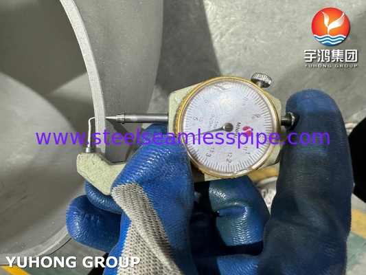 ASTM B366 UNS N08810 سبيكة 800H أدوات الحائط الخلفي 180 درجة انحناء العودة