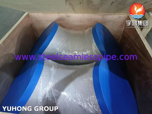ASTM A403 WP304/304L أدوات التوصيل في الحديد من الفولاذ المقاوم للصدأ 24 &quot;90 درجة SR الكوع