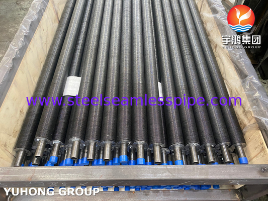 أنبوب ASTM A210 ASME SA210 GR A1 من الفولاذ الكربوني مع ذراع الألومنيوم