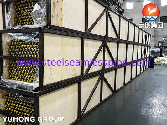 أنبوب ASTM A210 ASME SA210 GR A1 من الفولاذ الكربوني مع ذراع الألومنيوم